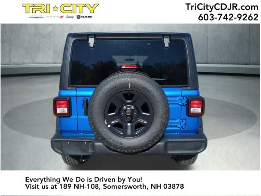 New 2026 Jeep Wrangler 4-DOOR SPORT Sport Utility