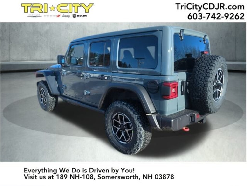 New 2026 Jeep Wrangler 4-DOOR RUBICON Sport Utility
