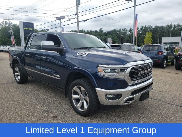 Used 2021 RAM Ram 1500 Pickup Limited with VIN 1C6SRFHT0MN767315 for sale in Somersworth, NH