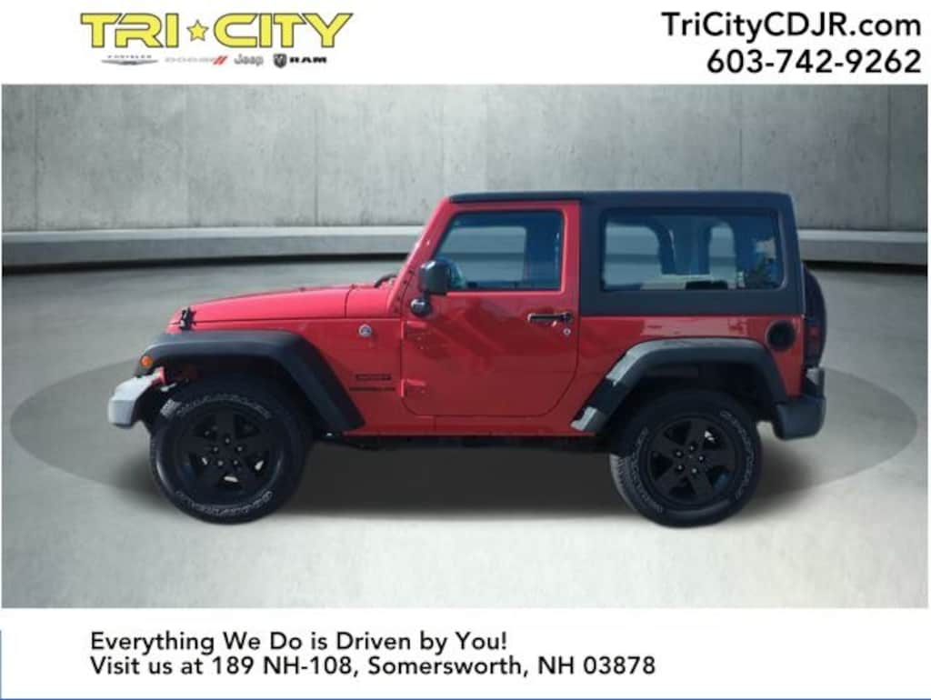 Used 2016 Jeep Wrangler Sport SUV