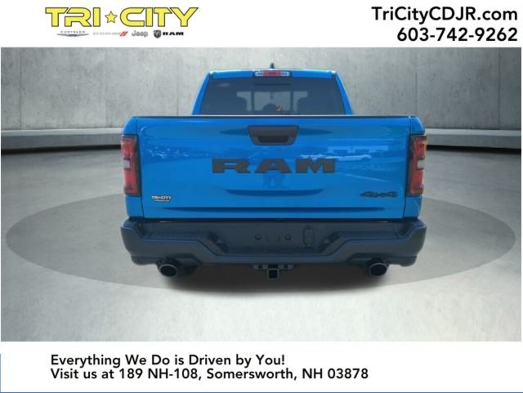 New 2026 Ram 1500 WARLOCK CREW CAB 4X4 5'7 BOX Pickup