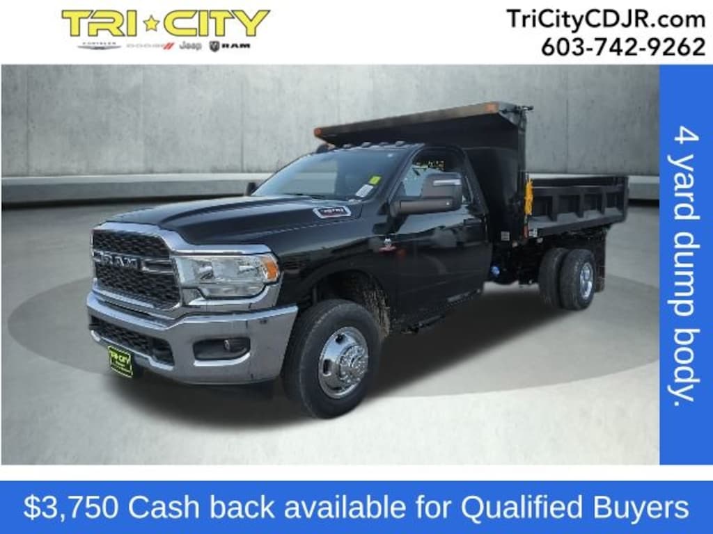 New 2024 Ram 3500 Chassis Cab 3500 TRADESMAN CHASSIS REGULAR CAB 4X4 84' CA Pickup