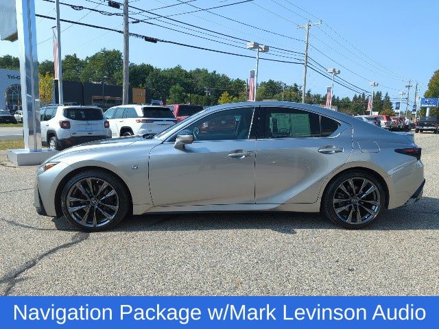 Used 2022 Lexus IS 350 F SPORT with VIN JTHGZ1E20N5024604 for sale in Somersworth, NH