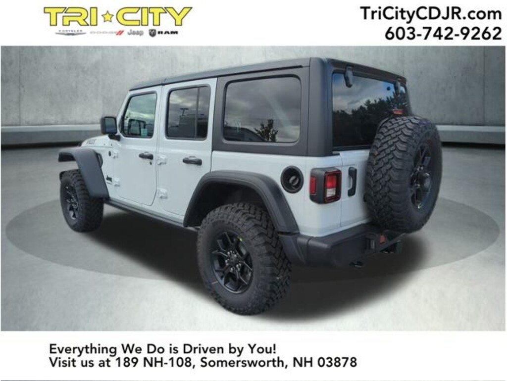 New 2026 Jeep Wrangler 4-DOOR WILLYS Sport Utility