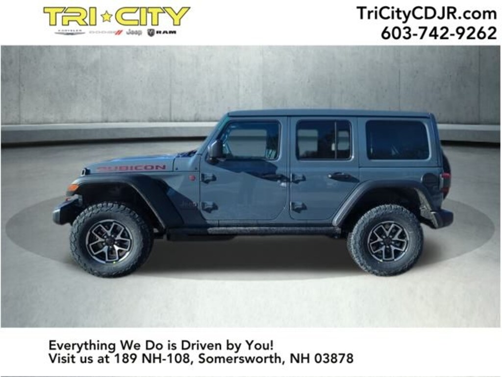 New 2026 Jeep Wrangler 4-DOOR RUBICON Sport Utility