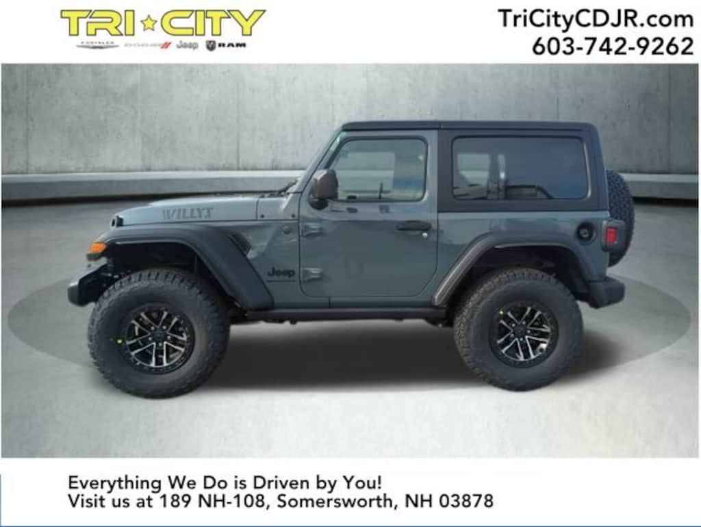 New 2026 Jeep Wrangler 2-DOOR WILLYS Sport Utility