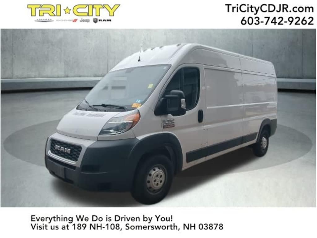 Used 2021 Ram Promaster 2500 High Roof Cargo Van