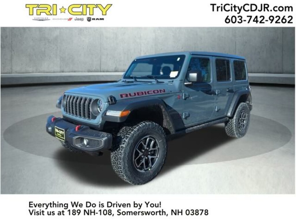 New 2026 Jeep Wrangler 4-DOOR RUBICON Sport Utility