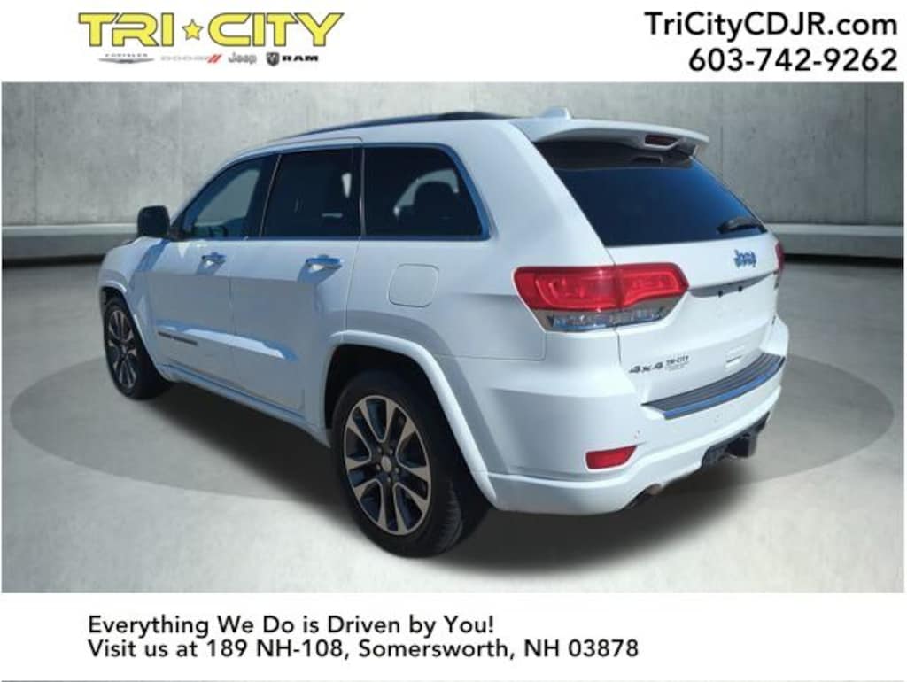 Used 2018 Jeep Grand Cherokee Overland SUV
