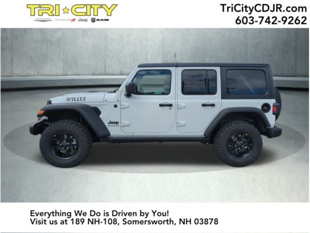 New 2026 Jeep Wrangler 4-DOOR WILLYS Sport Utility