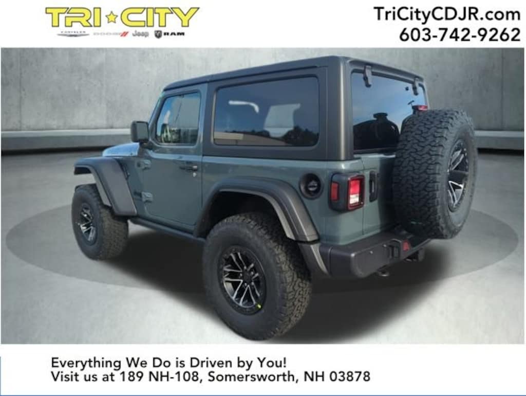 New 2026 Jeep Wrangler 2-DOOR WILLYS Sport Utility