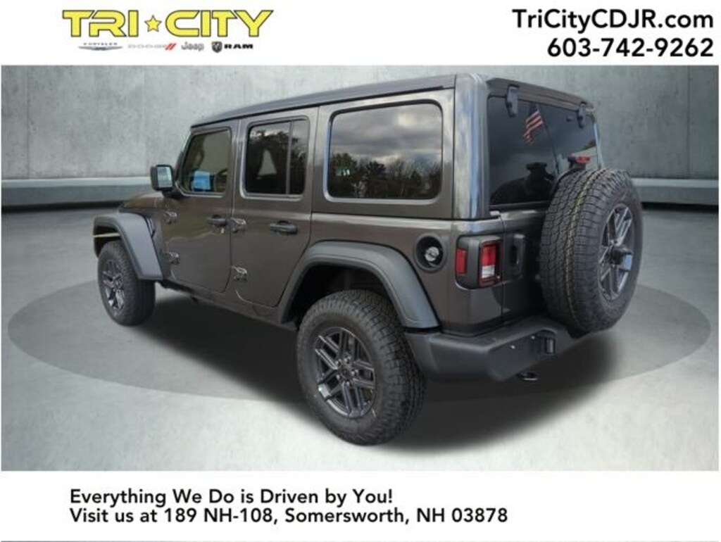 New 2025 Jeep Wrangler 4-DOOR SPORT S Sport Utility