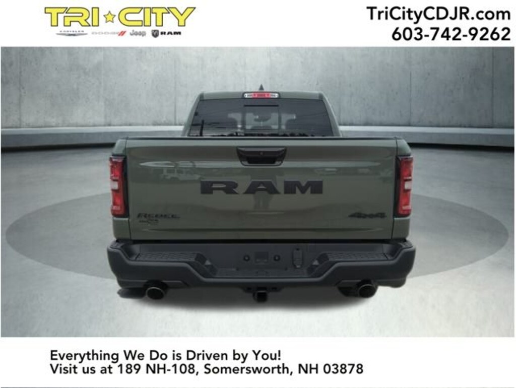 New 2026 Ram 1500 REBEL CREW CAB 4X4 5'7 BOX Pickup