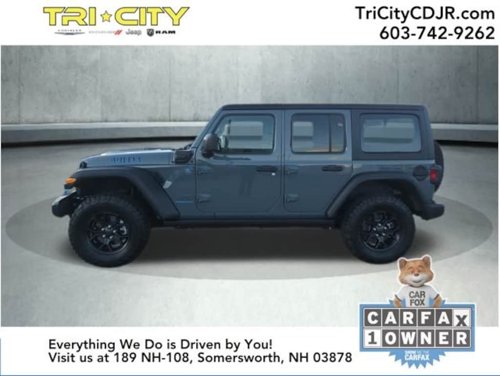Used 2024 Jeep Wrangler Willys 4xe SUV