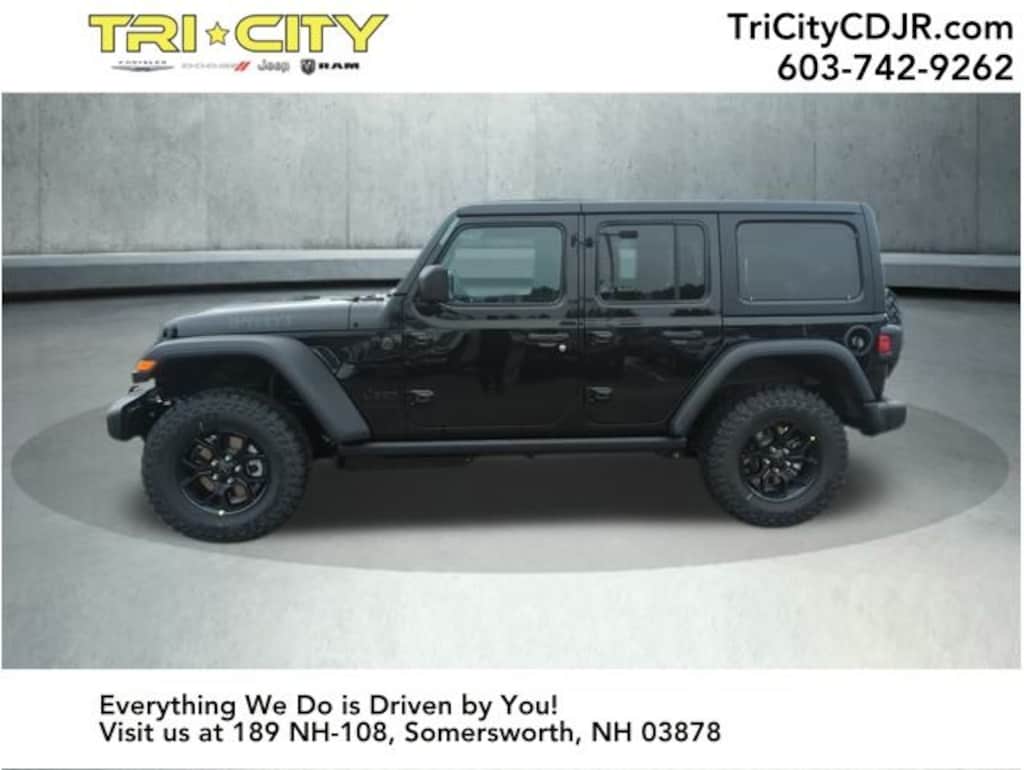 New 2026 Jeep Wrangler 4-DOOR WILLYS Sport Utility