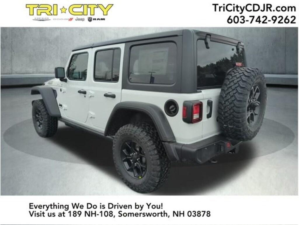 New 2026 Jeep Wrangler 4-DOOR WILLYS Sport Utility