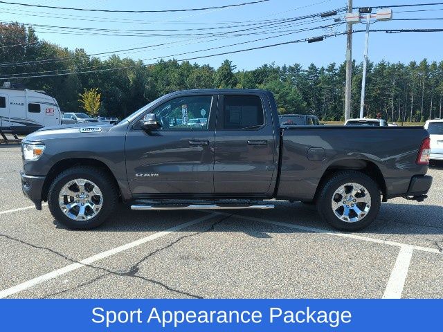 Used 2019 RAM Ram 1500 Pickup Big Horn/Lone Star with VIN 1C6SRFBT0KN777431 for sale in Somersworth, NH