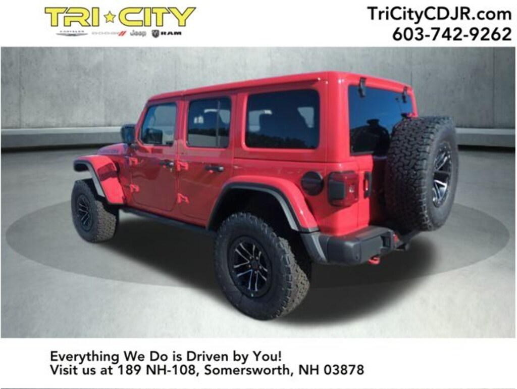 New 2026 Jeep Wrangler 4-DOOR RUBICON X Sport Utility