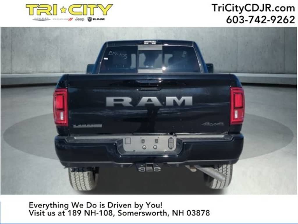 New 2026 Ram 3500 LARAMIE CREW CAB 4X4 6'4 BOX Pickup