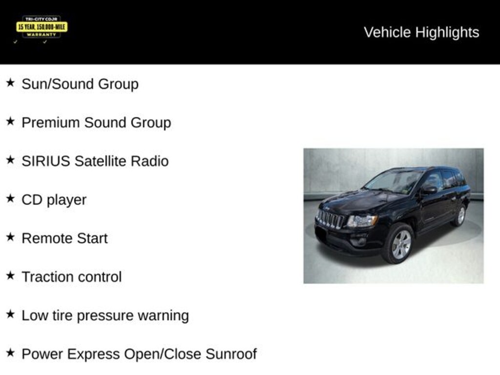 Used 2013 Jeep Compass Latitude SUV