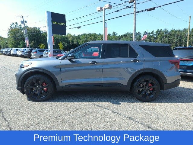 Used 2022 Ford Explorer ST with VIN 1FM5K8GC8NGA28203 for sale in Somersworth, NH