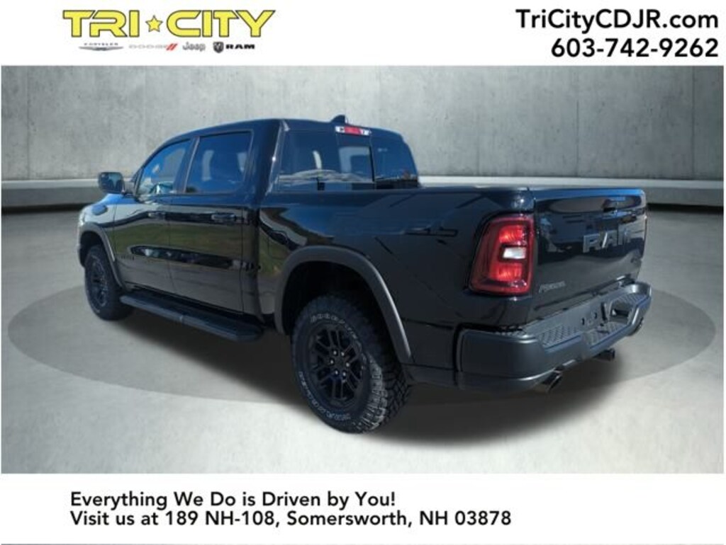 New 2026 Ram 1500 REBEL CREW CAB 4X4 5'7 BOX Pickup