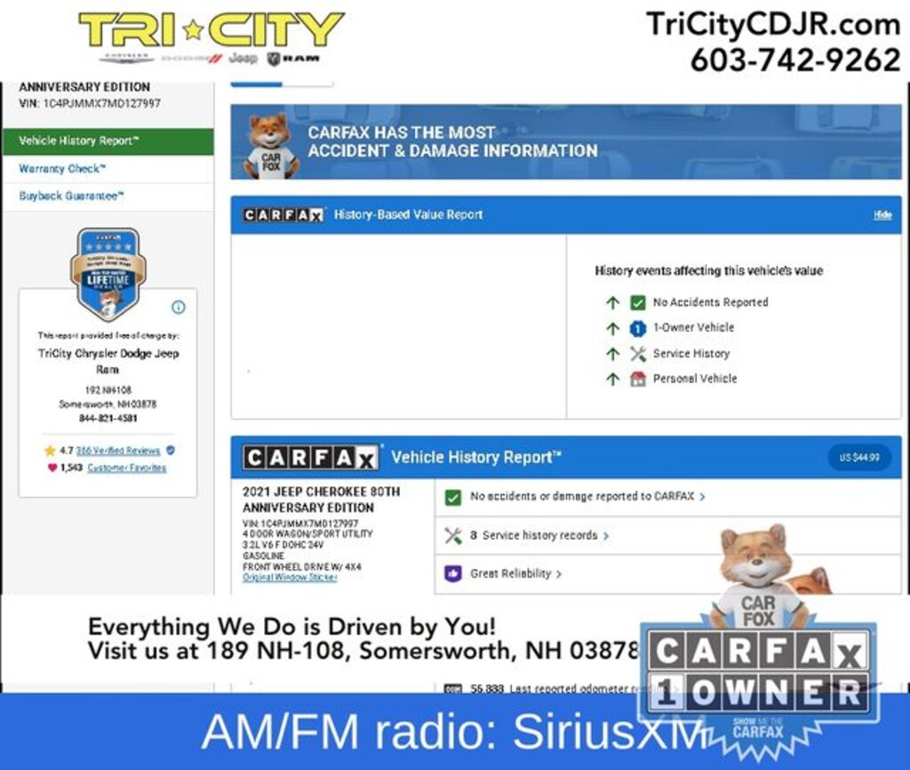 Used 2021 Jeep Cherokee Latitude Lux SUV