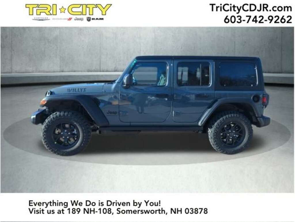 New 2026 Jeep Wrangler 4-DOOR WILLYS Sport Utility