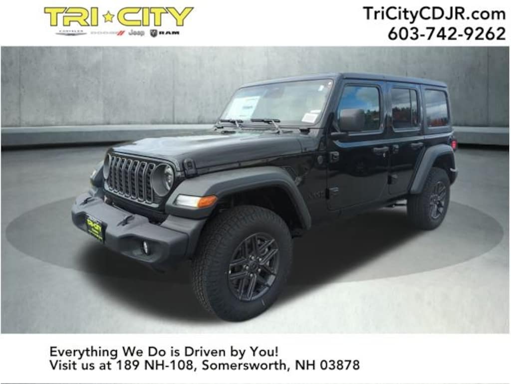 New 2026 Jeep Wrangler 4-DOOR SPORT S Sport Utility