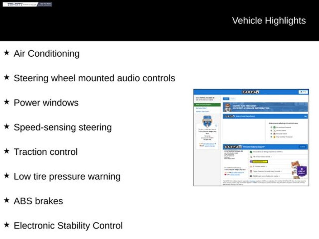 Used 2018 Toyota Tacoma SR Truck