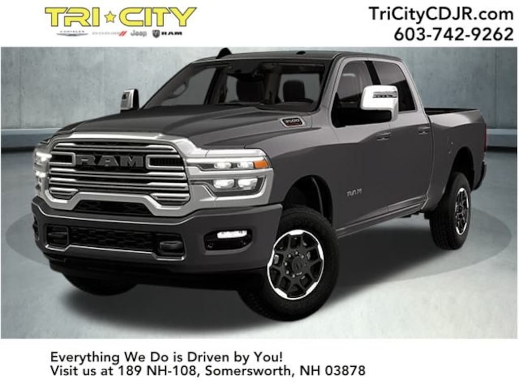 New 2026 Ram 3500 LARAMIE CREW CAB 4X4 6'4 BOX Pickup
