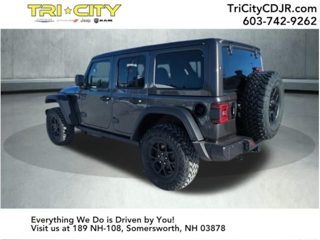 New 2026 Jeep Wrangler 4-DOOR WILLYS Sport Utility