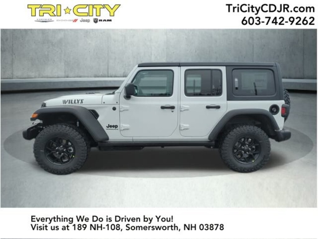 New 2026 Jeep Wrangler 4-DOOR WILLYS Sport Utility
