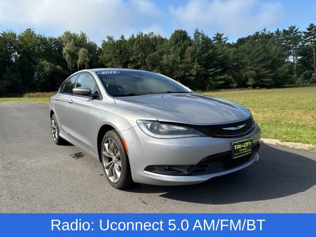 Used 2015 Chrysler 200 S with VIN 1C3CCCBB1FN760586 for sale in Somersworth, NH