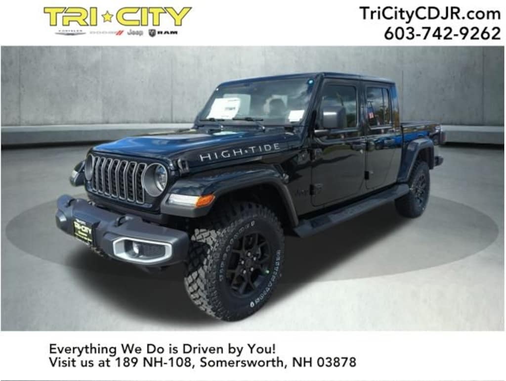 New 2025 Jeep Gladiator HIGH TIDE 4X4 Pickup