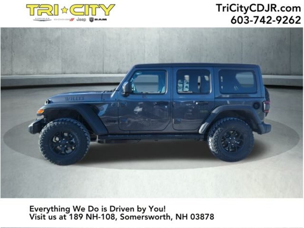 New 2026 Jeep Wrangler 4-DOOR WILLYS Sport Utility