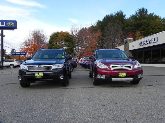 Forester Vs Outback Side By Side Tri City Subaru