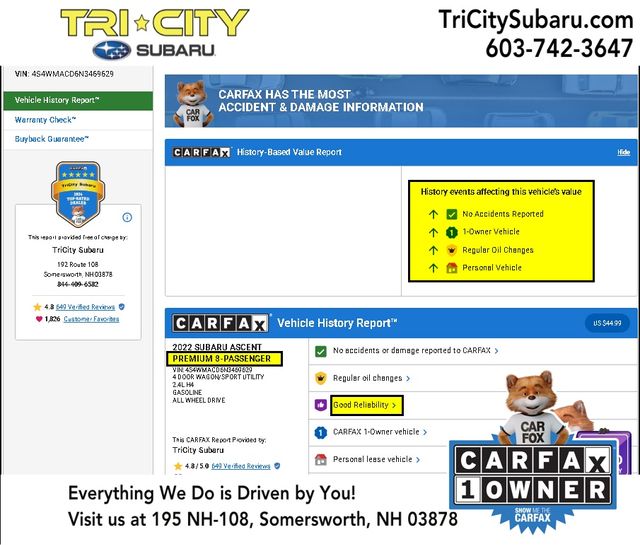 2022 Subaru Ascent Premium's photo