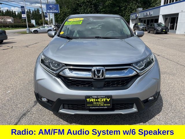 Used 2018 Honda CR-V EX with VIN 7FARW2H52JE082595 for sale in Somersworth, NH