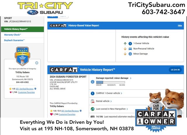 2024 Subaru Forester Sport's photo