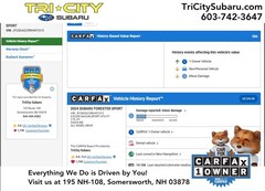 New 2024 Subaru Forester Sport SUV Somersworth, NH