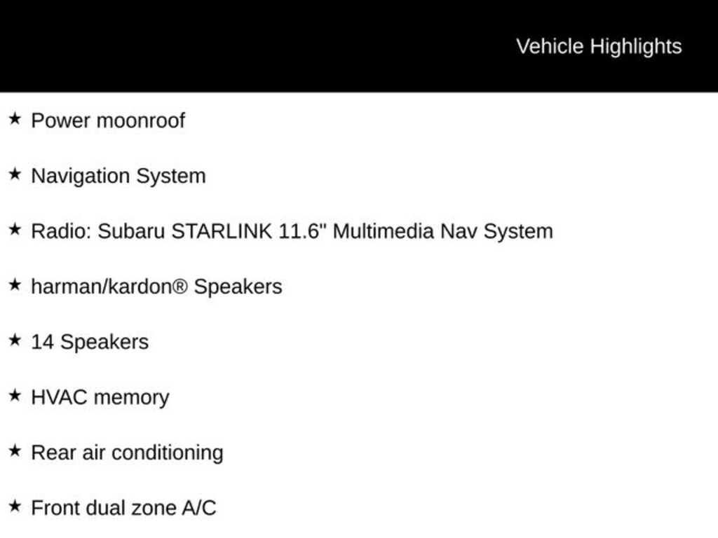 Used 2023 Subaru Ascent Onyx Edition Limited 7-Passenger SUV