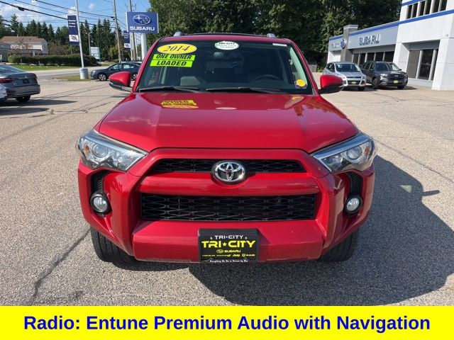 Used 2014 Toyota 4Runner SR5 with VIN JTEBU5JR1E5191392 for sale in Somersworth, NH