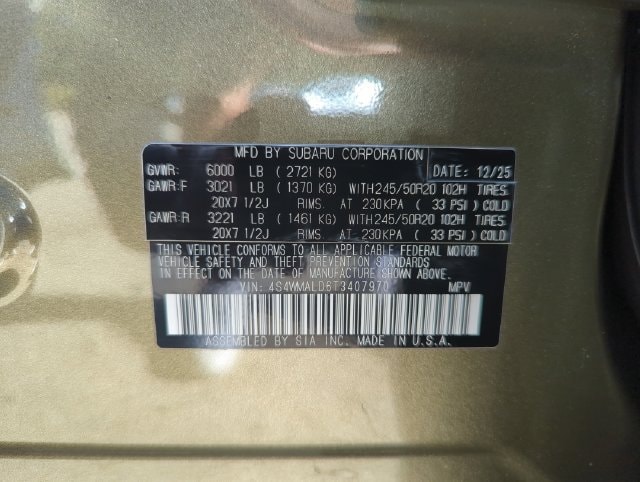 2026 Subaru Ascent Onyx Edition-Touring - Photo 32