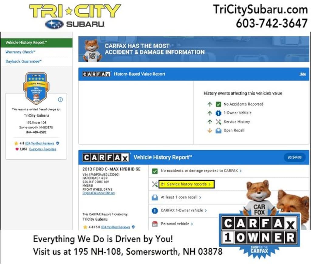 Used 2013 Ford C-Max Hybrid SE Hatchback