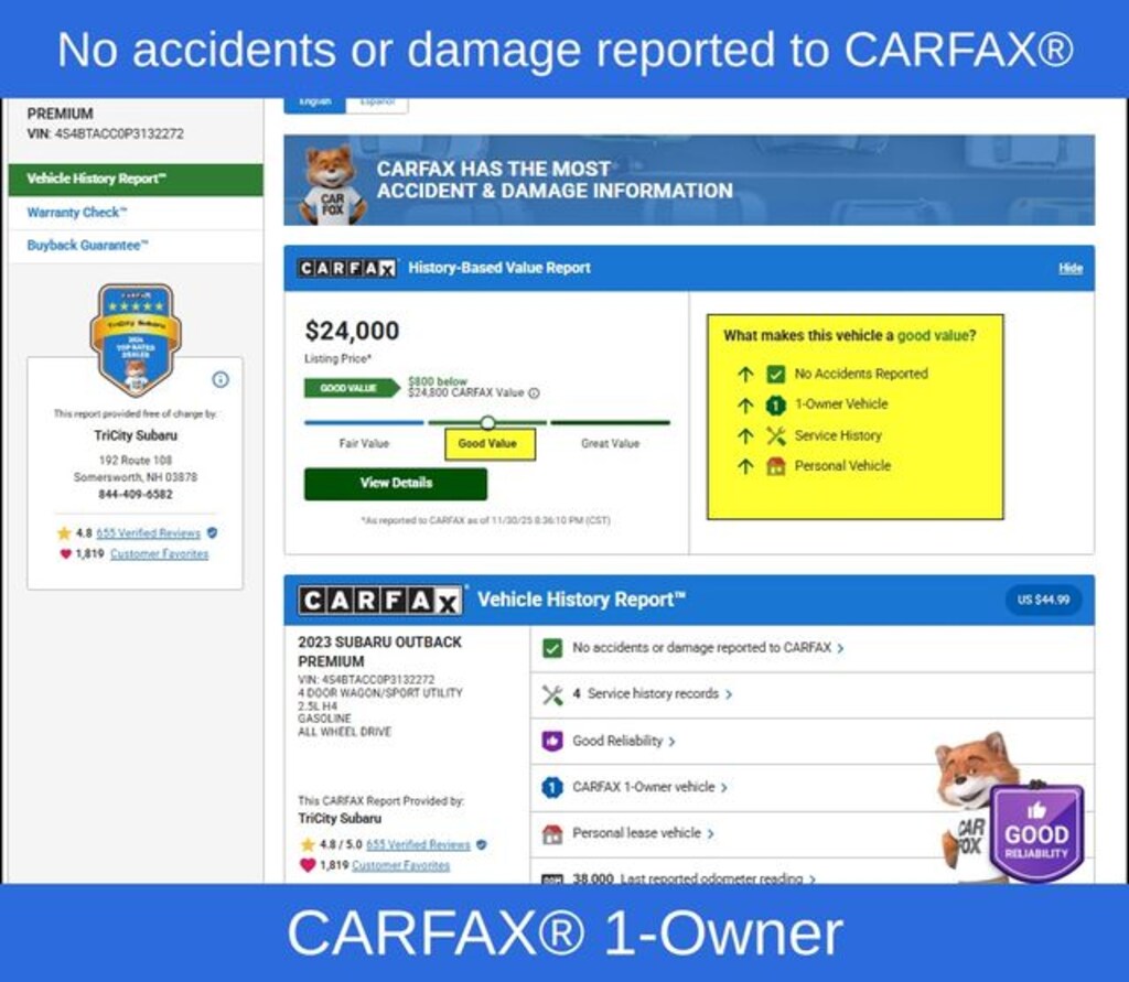 Used 2023 Subaru Outback Premium SUV