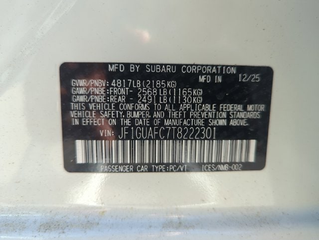 2026 Subaru Impreza Sport - Photo 30