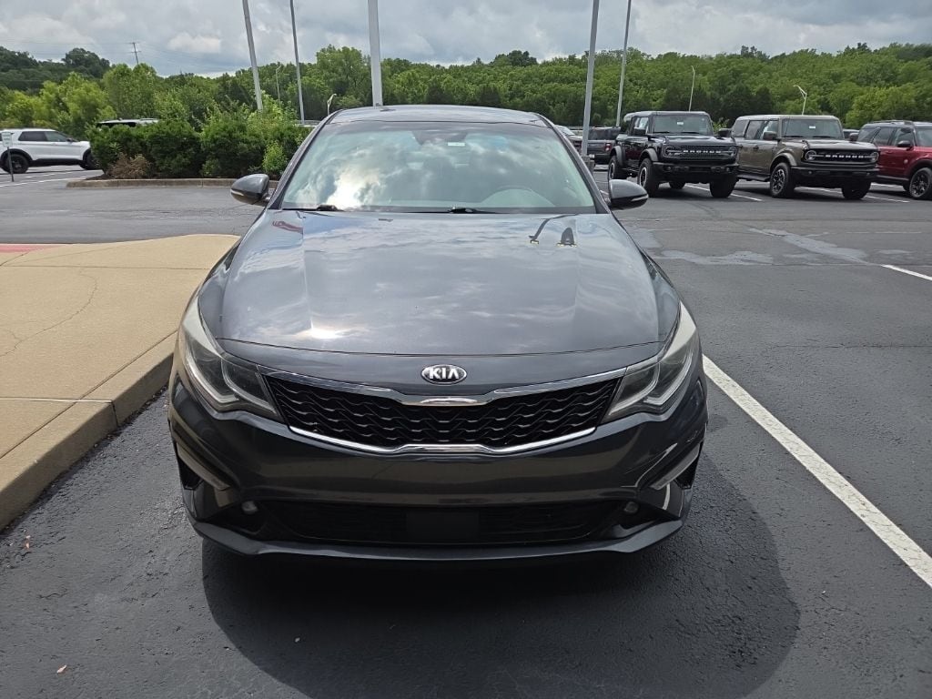 Used 2019 Kia Optima EX with VIN 5XXGU4L13KG312331 for sale in Buckner, KY