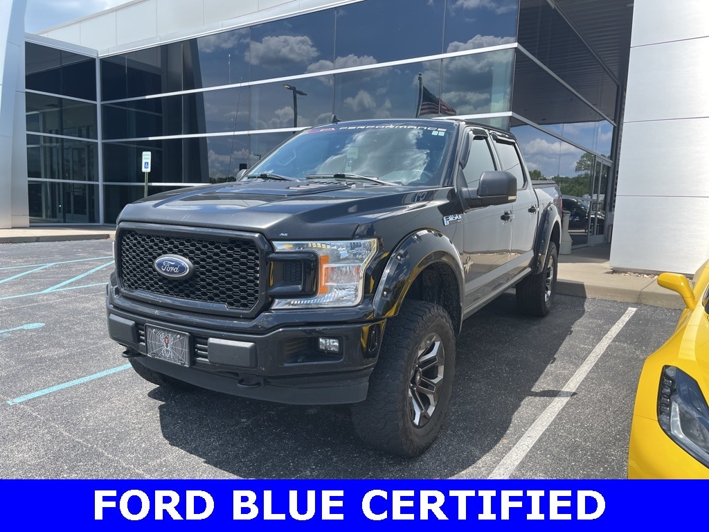 Certified 2018 Ford F-150 XLT with VIN 1FTEW1E52JFD87812 for sale in Buckner, KY