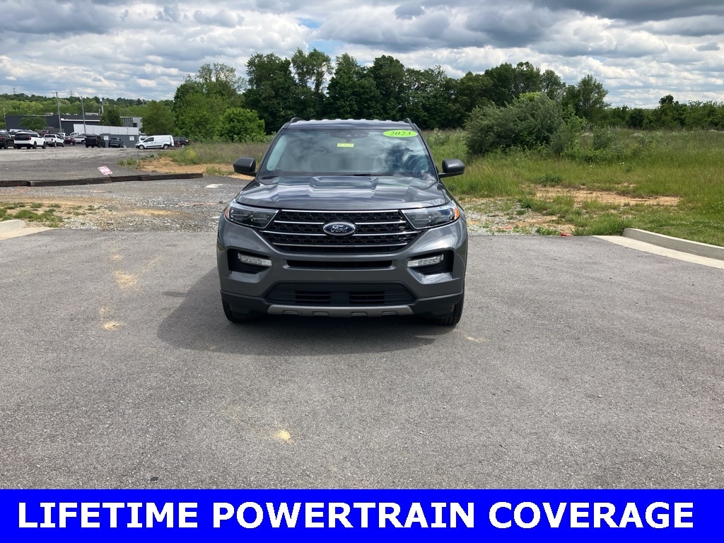Used 2023 Ford Explorer XLT with VIN 1FMSK8DH1PGA31255 for sale in Buckner, KY
